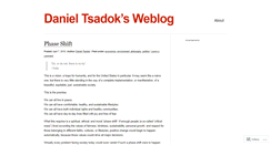 Desktop Screenshot of danieltsadok.wordpress.com