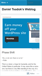Mobile Screenshot of danieltsadok.wordpress.com