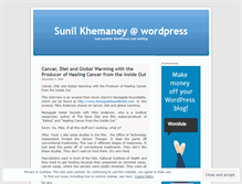 Tablet Screenshot of khemaney.wordpress.com