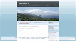 Desktop Screenshot of optimizeurlife.wordpress.com