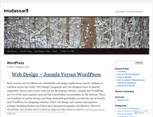Tablet Screenshot of mudassar9.wordpress.com
