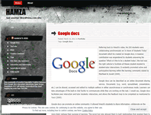 Tablet Screenshot of hamzabadenjiki.wordpress.com