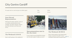 Desktop Screenshot of citycentrecardiff.wordpress.com