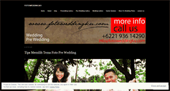 Desktop Screenshot of fotoweddingku.wordpress.com