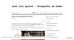 Desktop Screenshot of fotografiabodas.wordpress.com
