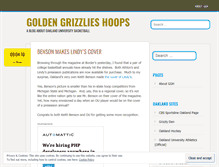 Tablet Screenshot of goldengrizzlieshoops.wordpress.com