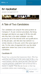 Mobile Screenshot of hrrockstar.wordpress.com