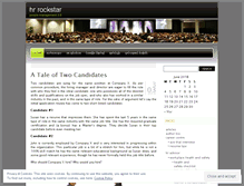 Tablet Screenshot of hrrockstar.wordpress.com