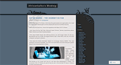 Desktop Screenshot of africantalks.wordpress.com