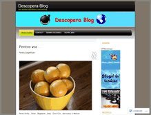 Tablet Screenshot of descopera100.wordpress.com