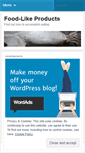 Mobile Screenshot of foodlikeproducts.wordpress.com