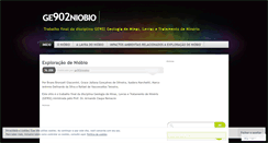 Desktop Screenshot of ge902niobio.wordpress.com