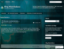 Tablet Screenshot of manchuka11.wordpress.com