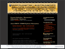 Tablet Screenshot of instrumetrix.wordpress.com