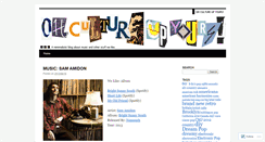 Desktop Screenshot of cultureupyours.wordpress.com
