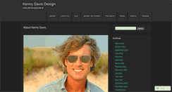 Desktop Screenshot of kennydavisdesign.wordpress.com