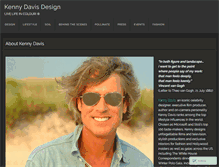 Tablet Screenshot of kennydavisdesign.wordpress.com