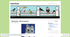 Desktop Screenshot of digitalsaga.wordpress.com