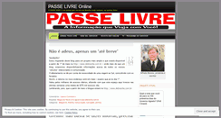 Desktop Screenshot of passelivreonline.wordpress.com