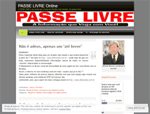 Tablet Screenshot of passelivreonline.wordpress.com