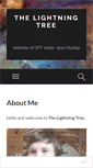 Mobile Screenshot of lightningtreelive.wordpress.com