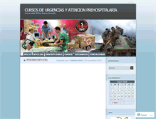 Tablet Screenshot of cursosunimil.wordpress.com