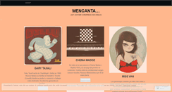 Desktop Screenshot of mencanta.wordpress.com