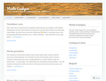 Tablet Screenshot of laulupuu.wordpress.com