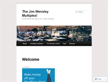 Tablet Screenshot of bjameswensley.wordpress.com