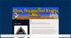 Desktop Screenshot of dragonsandaliensandwraithsohmy.wordpress.com