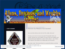 Tablet Screenshot of dragonsandaliensandwraithsohmy.wordpress.com