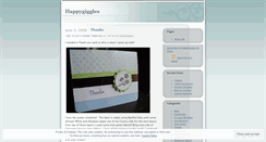 Desktop Screenshot of happygiggles.wordpress.com