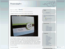 Tablet Screenshot of happygiggles.wordpress.com