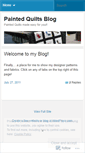 Mobile Screenshot of paintedquilts.wordpress.com