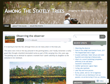 Tablet Screenshot of amongthestatelytrees.wordpress.com