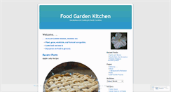 Desktop Screenshot of foodgardenkitchen.wordpress.com