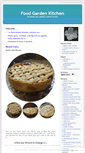 Mobile Screenshot of foodgardenkitchen.wordpress.com