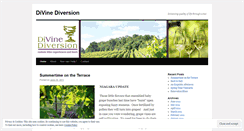 Desktop Screenshot of divinediversion.wordpress.com