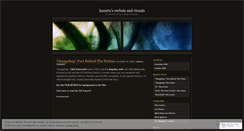 Desktop Screenshot of hanntu.wordpress.com