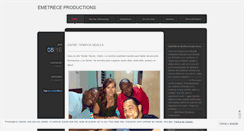 Desktop Screenshot of emetreceproductions.wordpress.com