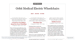 Desktop Screenshot of orbitmedical.wordpress.com