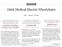 Tablet Screenshot of orbitmedical.wordpress.com