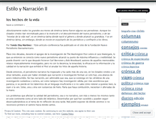 Tablet Screenshot of estiloynarracion2.wordpress.com