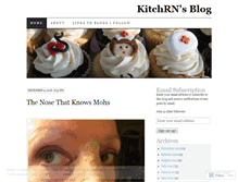 Tablet Screenshot of kitchrn.wordpress.com