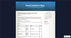 Desktop Screenshot of coldrick.wordpress.com