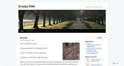 Desktop Screenshot of crosbycha.wordpress.com