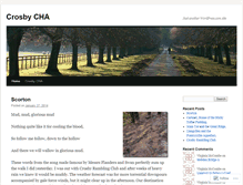 Tablet Screenshot of crosbycha.wordpress.com