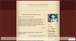 Desktop Screenshot of cartasdejp.wordpress.com