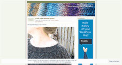 Desktop Screenshot of knittingmixtapes.wordpress.com