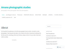 Tablet Screenshot of amanostudy.wordpress.com